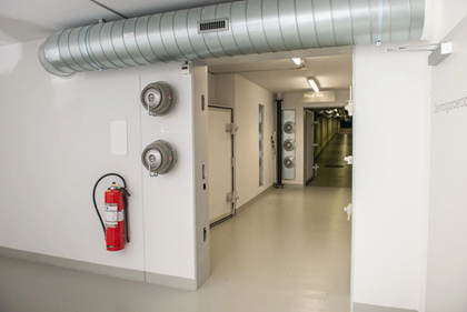 Brandschutz in Schutzanlagen